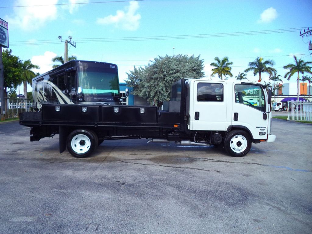 2019 Isuzu NPR HD 14FT FLATBED PLATFORM BODY.. 14,500LB GVW - 22059654 - 11