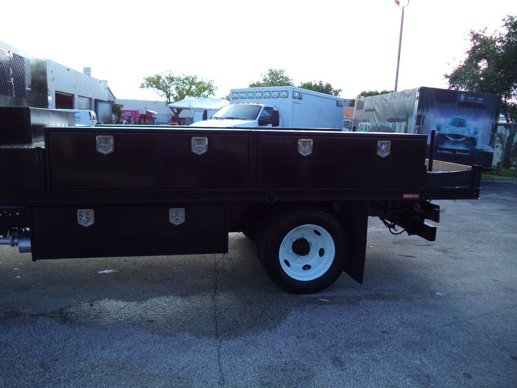 2019 Isuzu NPR HD 14FT FLATBED PLATFORM BODY.. 14,500LB GVW - 22059654 - 14