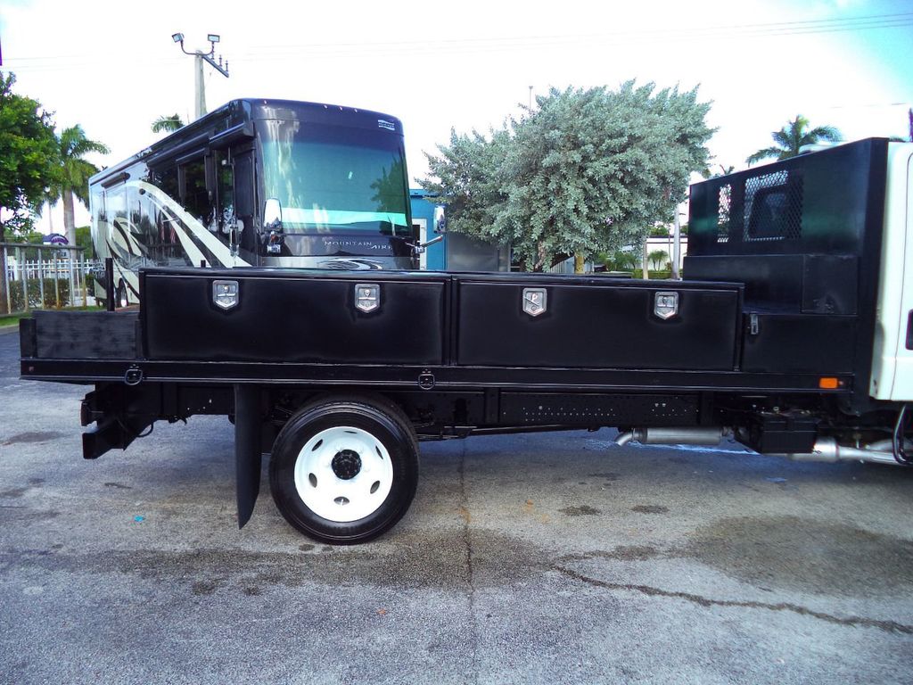 2019 Isuzu NPR HD 14FT FLATBED PLATFORM BODY.. 14,500LB GVW - 22059654 - 15