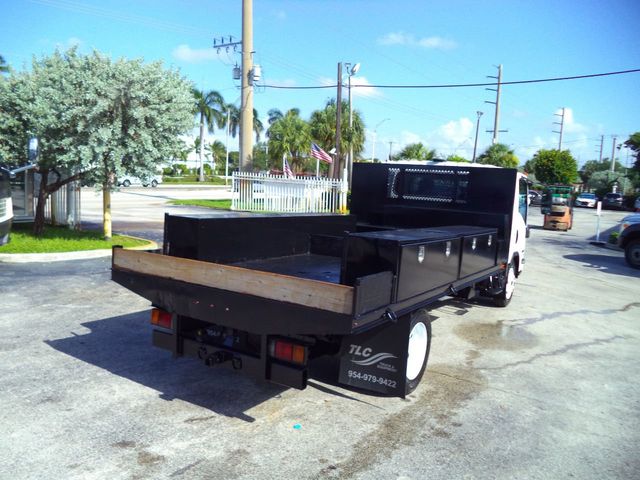 2019 Isuzu NPR HD 14FT FLATBED PLATFORM BODY.. 14,500LB GVW - 22059654 - 34