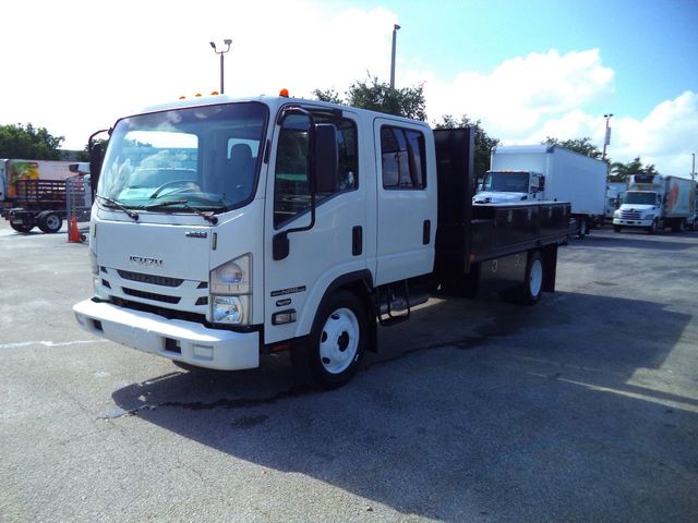 2019 Isuzu NPR HD 14FT FLATBED PLATFORM BODY.. 14,500LB GVW - 22059654 - 3