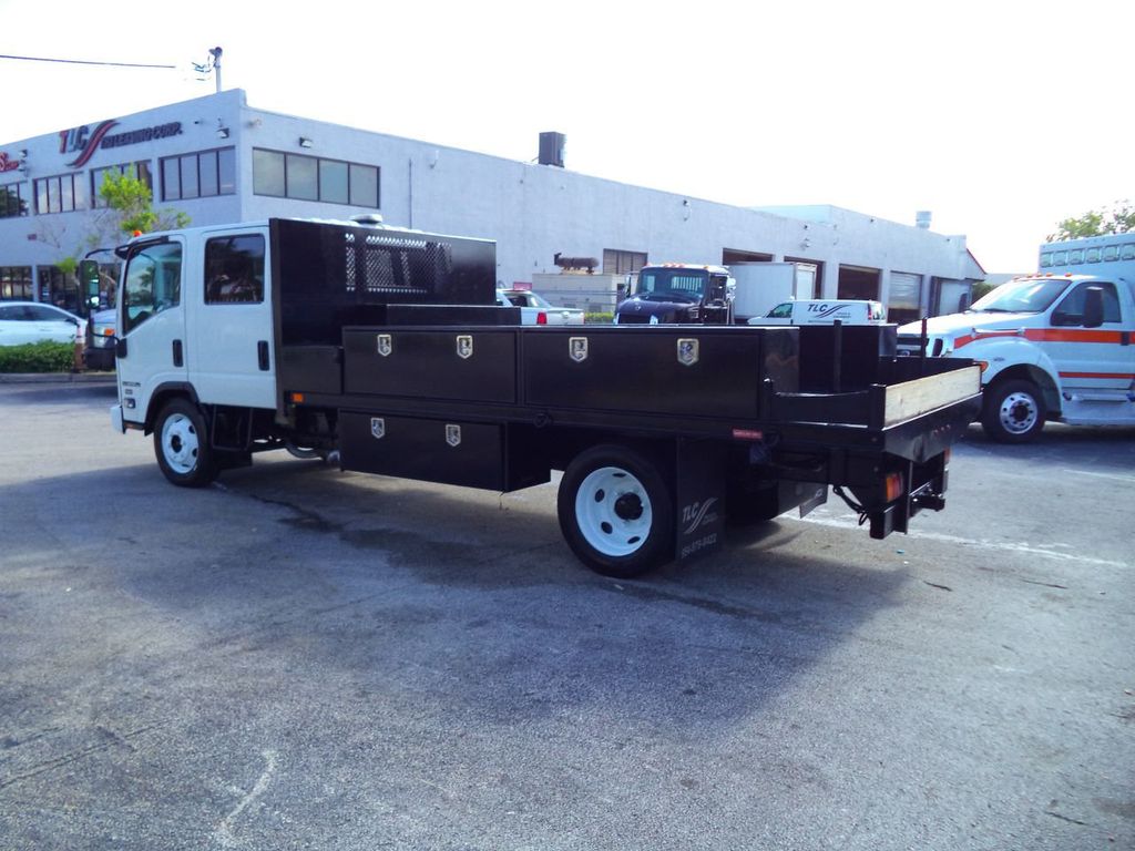 2019 Isuzu NPR HD 14FT FLATBED PLATFORM BODY.. 14,500LB GVW - 22059654 - 6