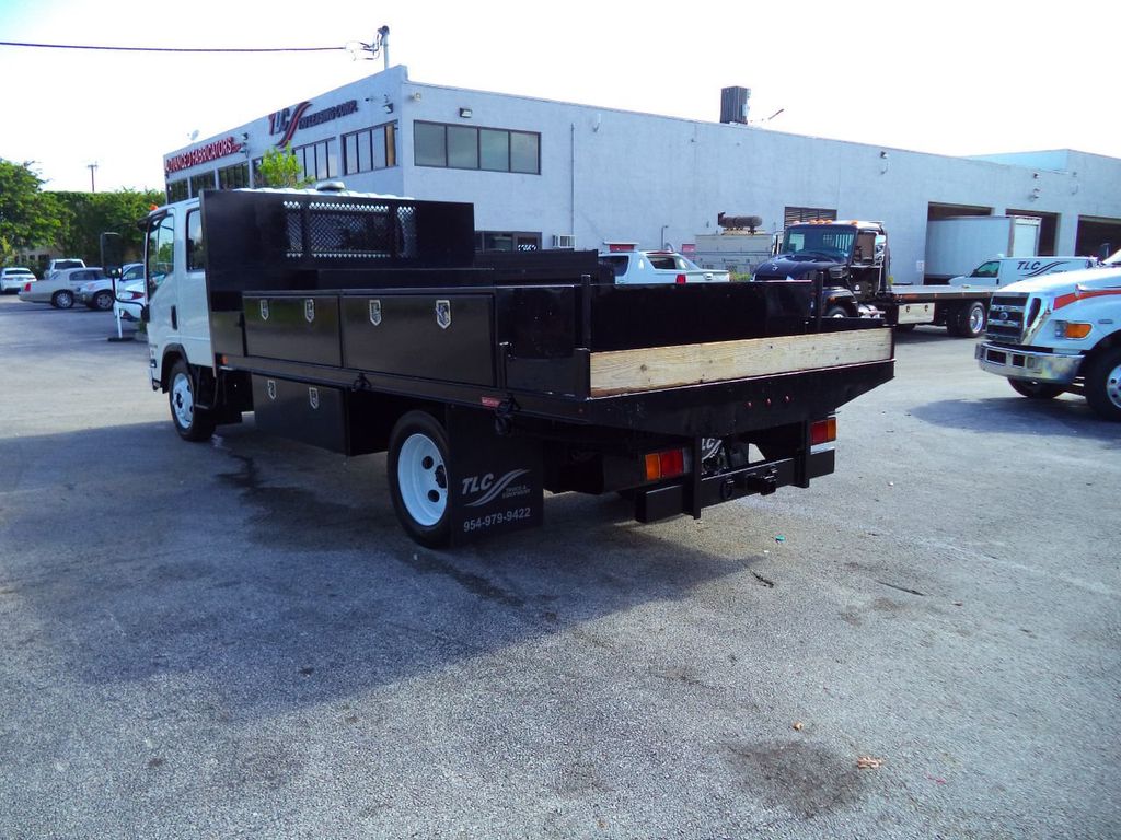 2019 Isuzu NPR HD 14FT FLATBED PLATFORM BODY.. 14,500LB GVW - 22059654 - 7