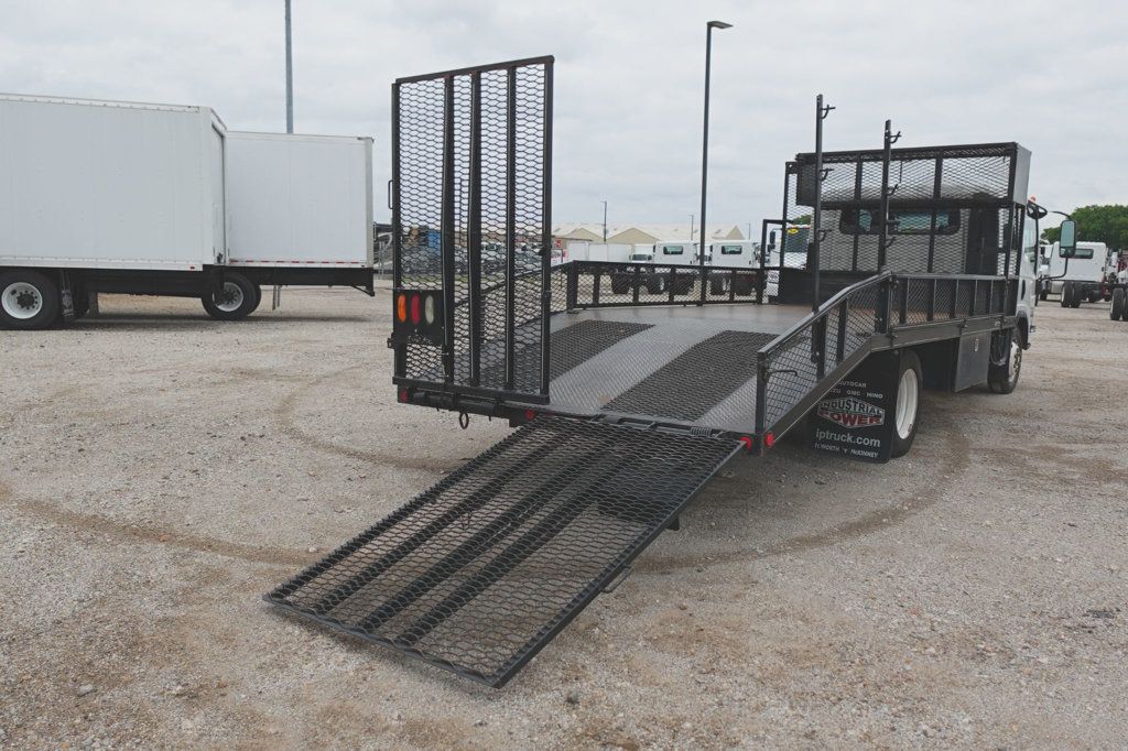 2019 Isuzu NPR HD (14ft Landscape w/ Split Ramps) - 23019280 - 0