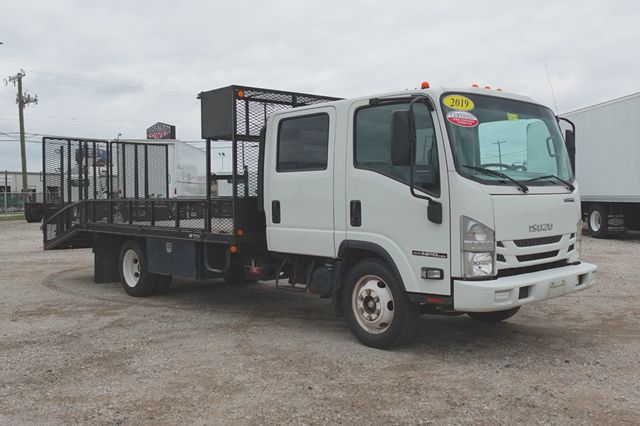 2019 Isuzu NPR HD (14ft Landscape w/ Split Ramps) - 23019280 - 1