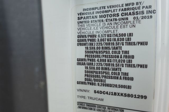 2019 Isuzu NPR HD (14ft Landscape w/ Split Ramps) - 23019280 - 51