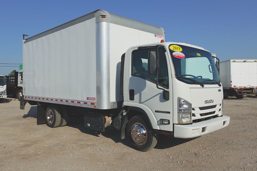 2019 Isuzu NPR HD (16ft Box with Lift Gate) - 22624663 - 0