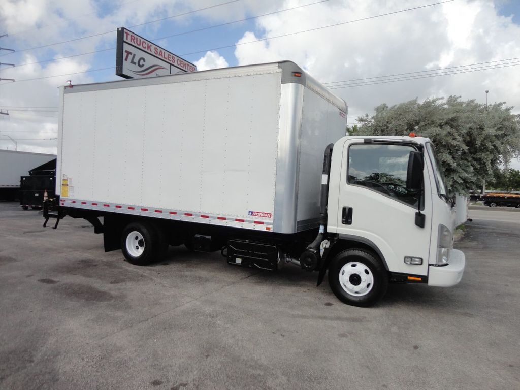 2019 Isuzu NPR HD 16FT DRY BOX TRUCK, SIDE DOOR,  CARGO TRUCK - 21562680 - 1