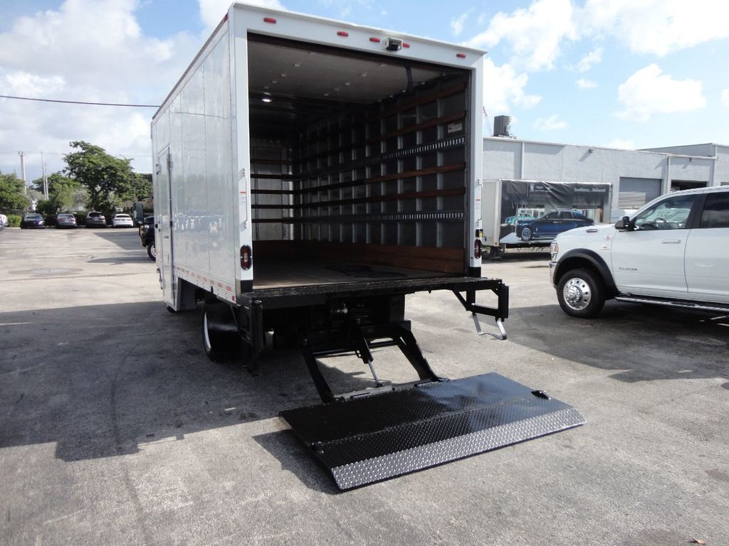 2019 Isuzu NPR HD 16FT DRY BOX TRUCK, SIDE DOOR,  CARGO TRUCK - 21562680 - 28