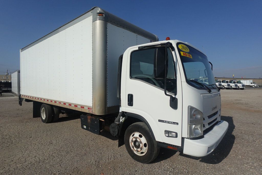 2019 Isuzu NPR HD (20ft Box w/ Lift Gate) - 22963602 - 0
