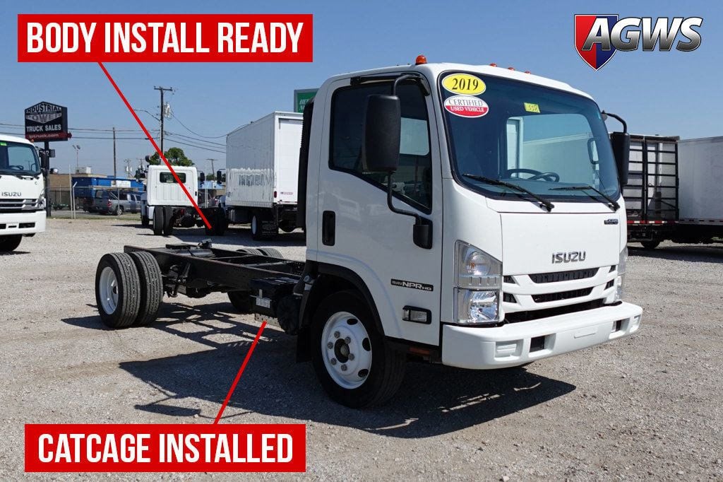 2019 Isuzu NPR HD (Cab Chassis-Gas) - 22481877 - 0