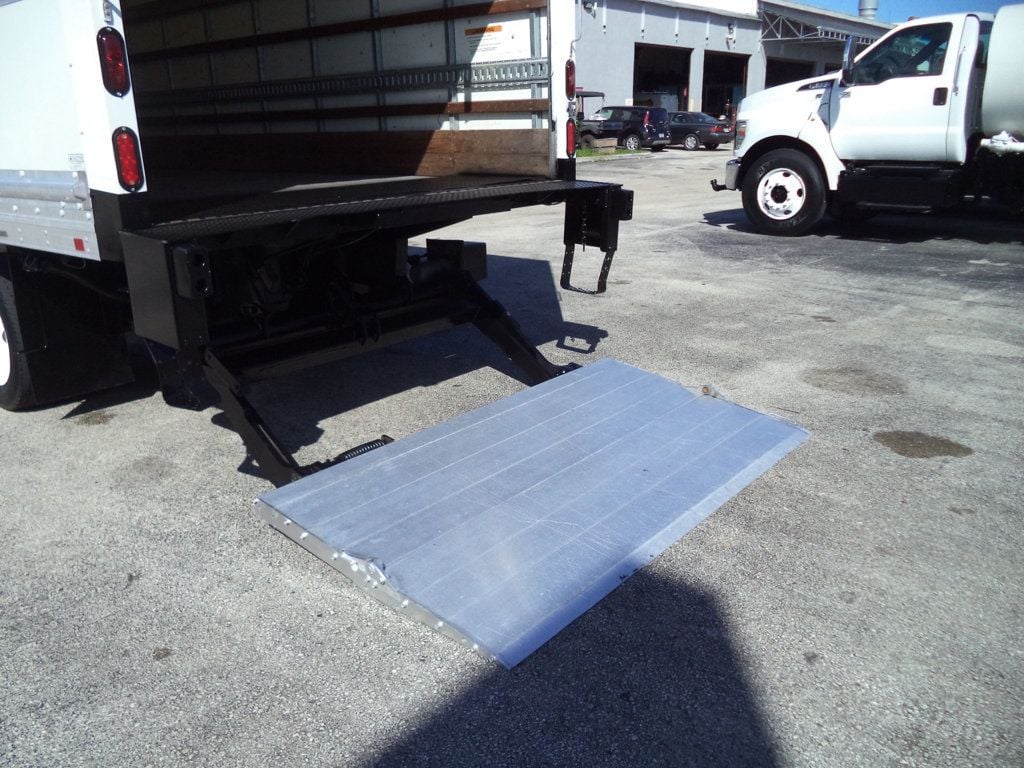 2019 Isuzu NPR HD With 16ft Box Truck Dry Cargo Truck & Aluminum Liftgate - 22932253 - 16
