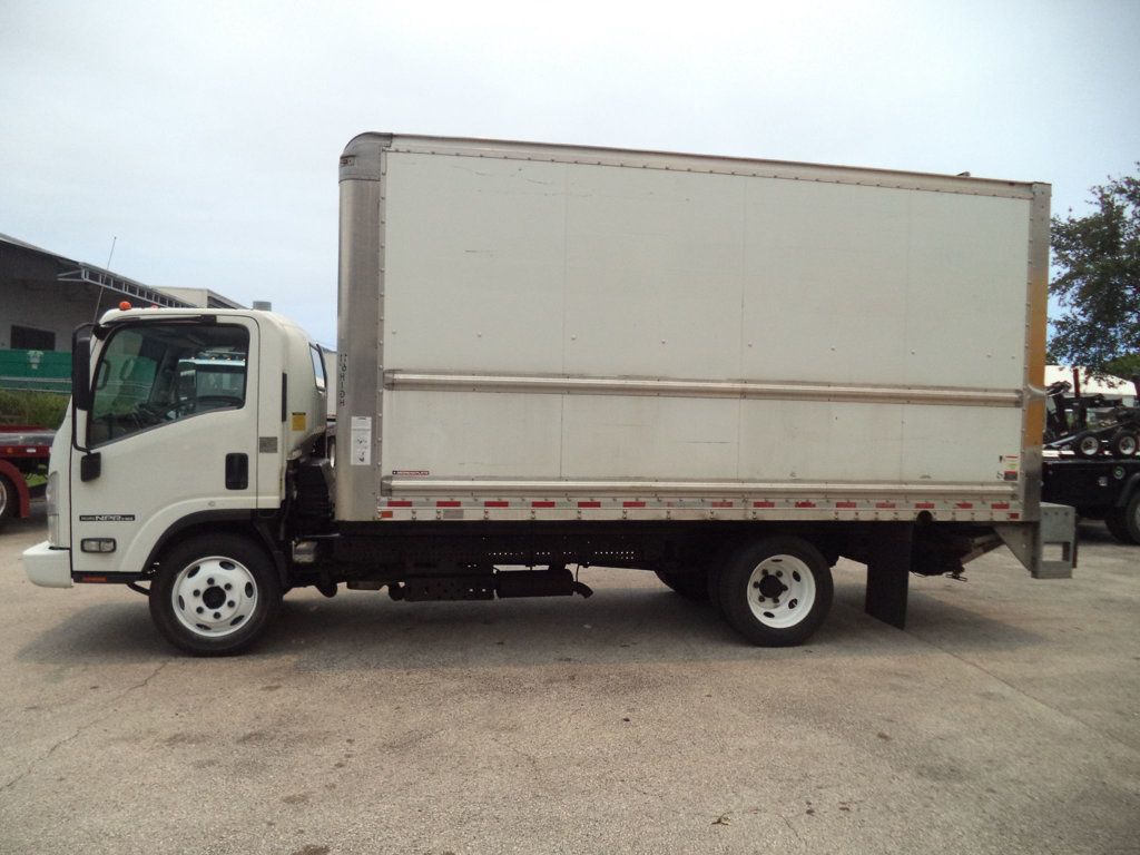 2019 Isuzu NPR HD Gas w/ 16ft Box Truck Dry Cargo Truck & Aluminum Liftgate - 23043151 - 3