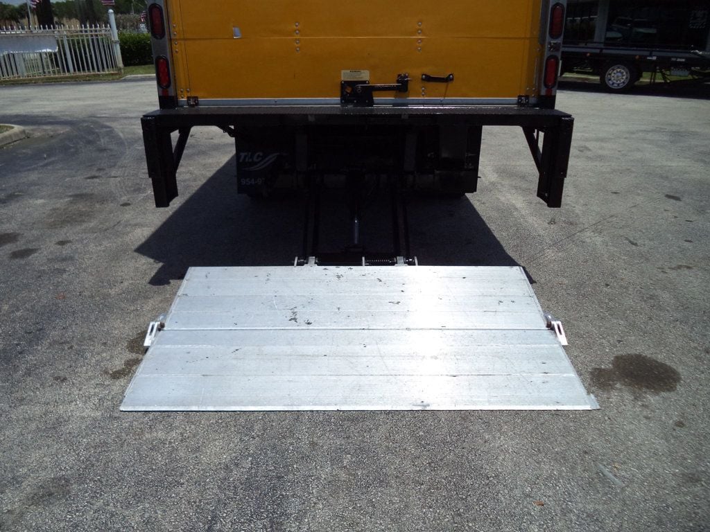 2019 Isuzu NPR HD Gas With 16ft Box Truck Dry Cargo Truck & Aluminum Liftgate - 22860024 - 19