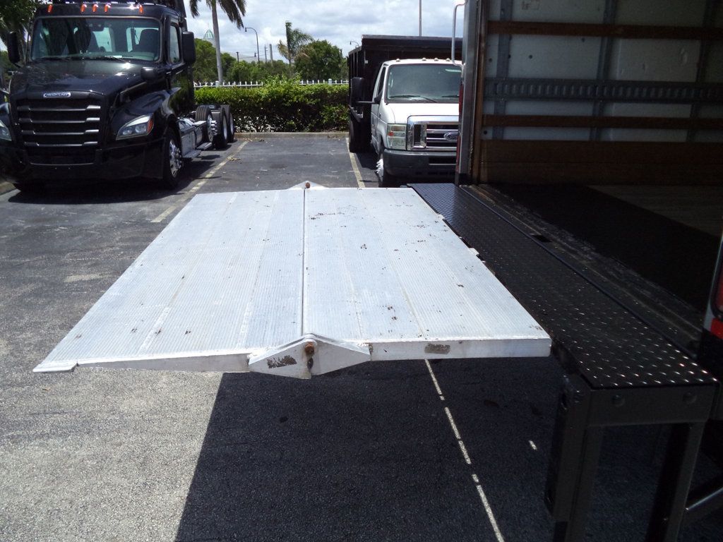 2019 Isuzu NPR HD Gas With 16ft Box Truck Dry Cargo Truck & Aluminum Liftgate - 22860024 - 24
