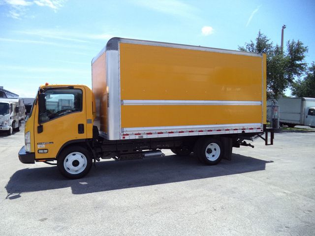 2019 Isuzu NPR HD Gas With 16ft Box Truck Dry Cargo Truck & Aluminum Liftgate - 23015890 - 9