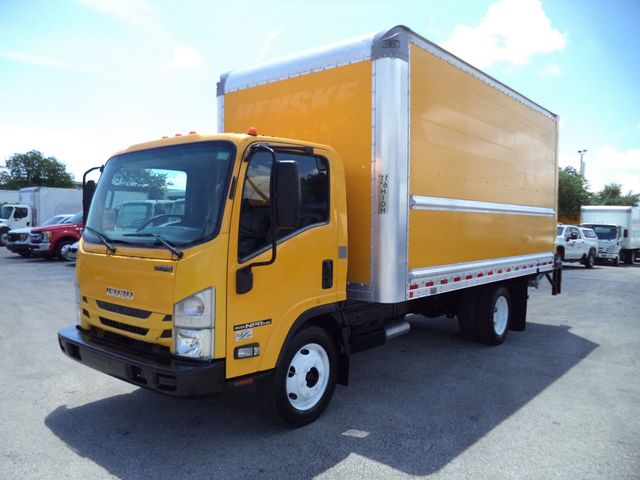2019 Isuzu NPR HD Gas With 16ft Box Truck Dry Cargo Truck & Aluminum Liftgate - 23015890 - 10
