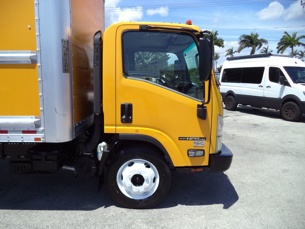 2019 Isuzu NPR HD Gas With 16ft Box Truck Dry Cargo Truck & Aluminum Liftgate - 23015890 - 18