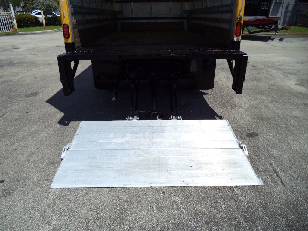 2019 Isuzu NPR HD Gas With 16ft Box Truck Dry Cargo Truck & Aluminum Liftgate - 23015890 - 31