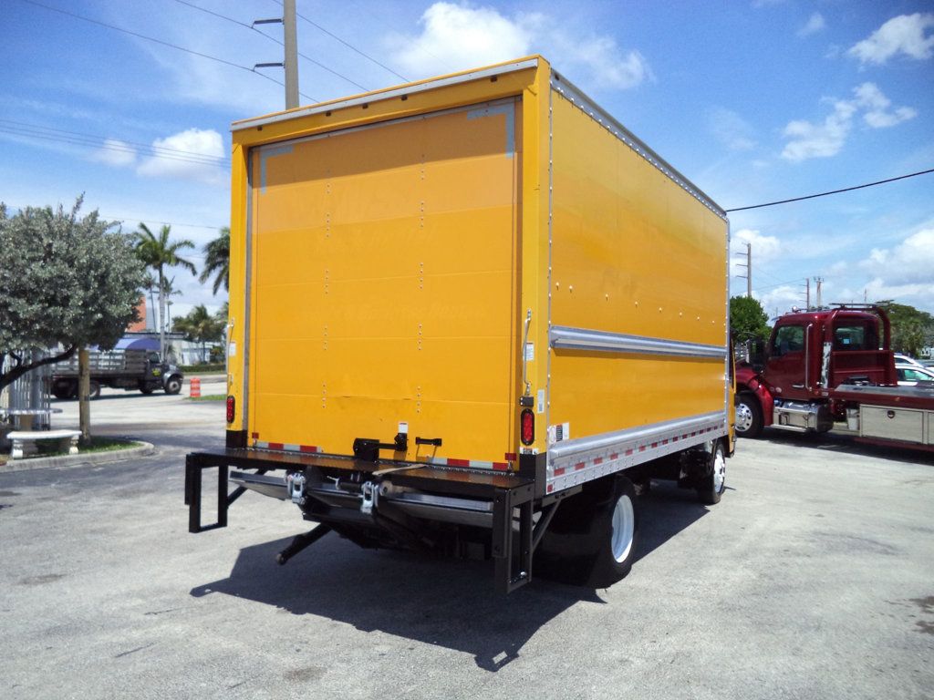 2019 Isuzu NPR HD Gas With 16ft Box Truck Dry Cargo Truck & Aluminum Liftgate - 23015890 - 4