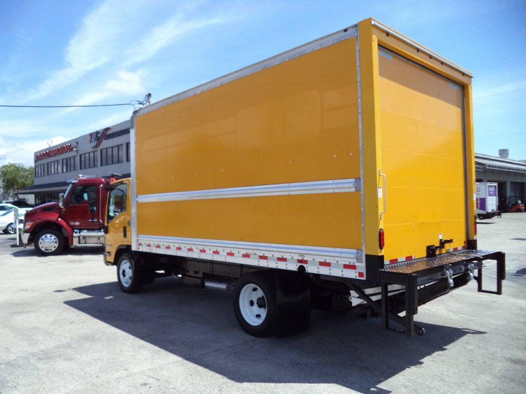 2019 Isuzu NPR HD Gas With 16ft Box Truck Dry Cargo Truck & Aluminum Liftgate - 23015890 - 7