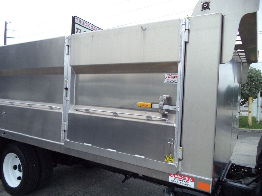 2019 Isuzu NPR HD Gas w/ New 14ft Voth US Landscape Body Aluminum Dump Truck - 22882287 - 35