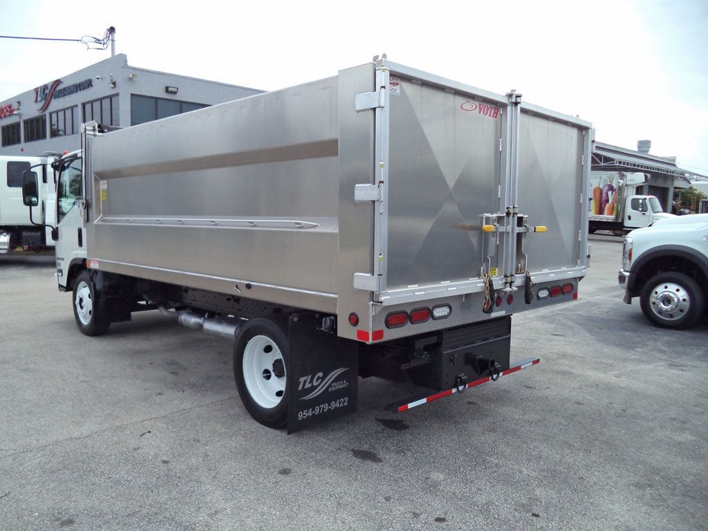 2019 Isuzu NPR HD Gas w/ New 14ft Voth US Landscape Body Aluminum Dump Truck - 22882287 - 5