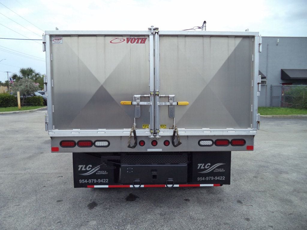 2019 Isuzu NPR HD Gas w/ New 14ft Voth US Landscape Body Aluminum Dump Truck - 22882287 - 6