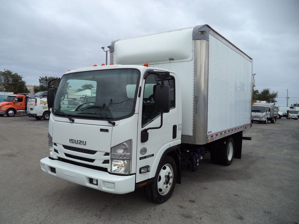 2019 Isuzu NQR 14ft Box Truck Dry Cargo Truck w/ Ramp - 22975854 - 1