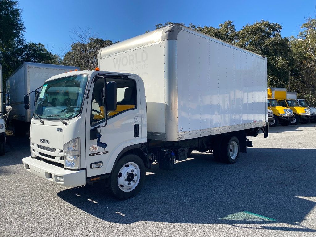 2019 Isuzu NQR w/ 16ft Box Truck Dry Cargo Truck & Liftgate - 23009298 - 1