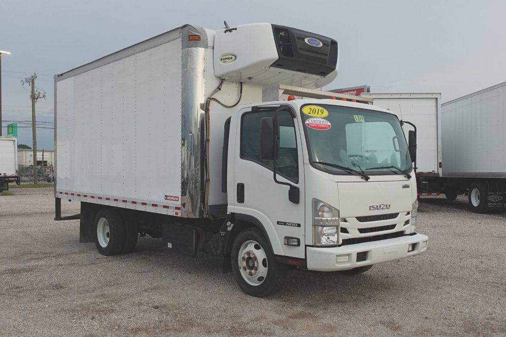 2019 Isuzu NRR (16ft Reefer with Step Bumper) - 22867450 - 0