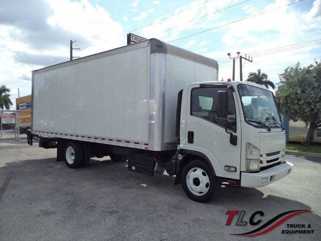 2019 Isuzu NRR 21FT DRY BOX. *LIFTGATE* BOX TRUCK CARGO TRUCK 19.5 GVW - 22648497 - 0