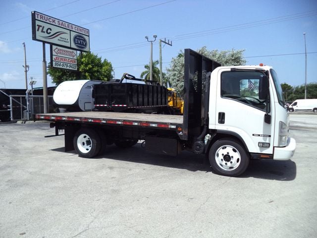 2019 Isuzu NRR w/ 16ft Flatbed Platform Truck - 23051038 - 1