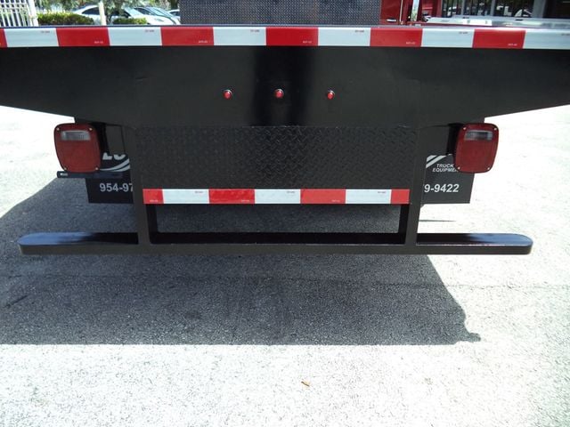 2019 Isuzu NRR w/ 16ft Flatbed Platform Truck - 23051038 - 24