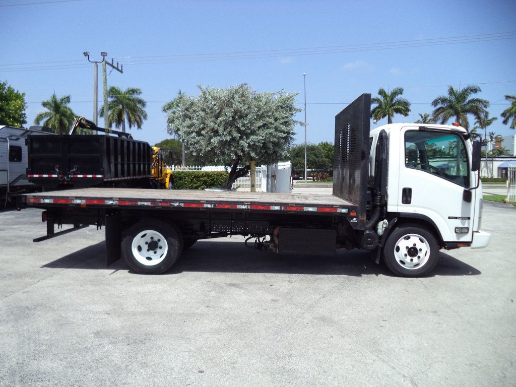 2019 Isuzu NRR w/ 16ft Flatbed Platform Truck - 23051038 - 2