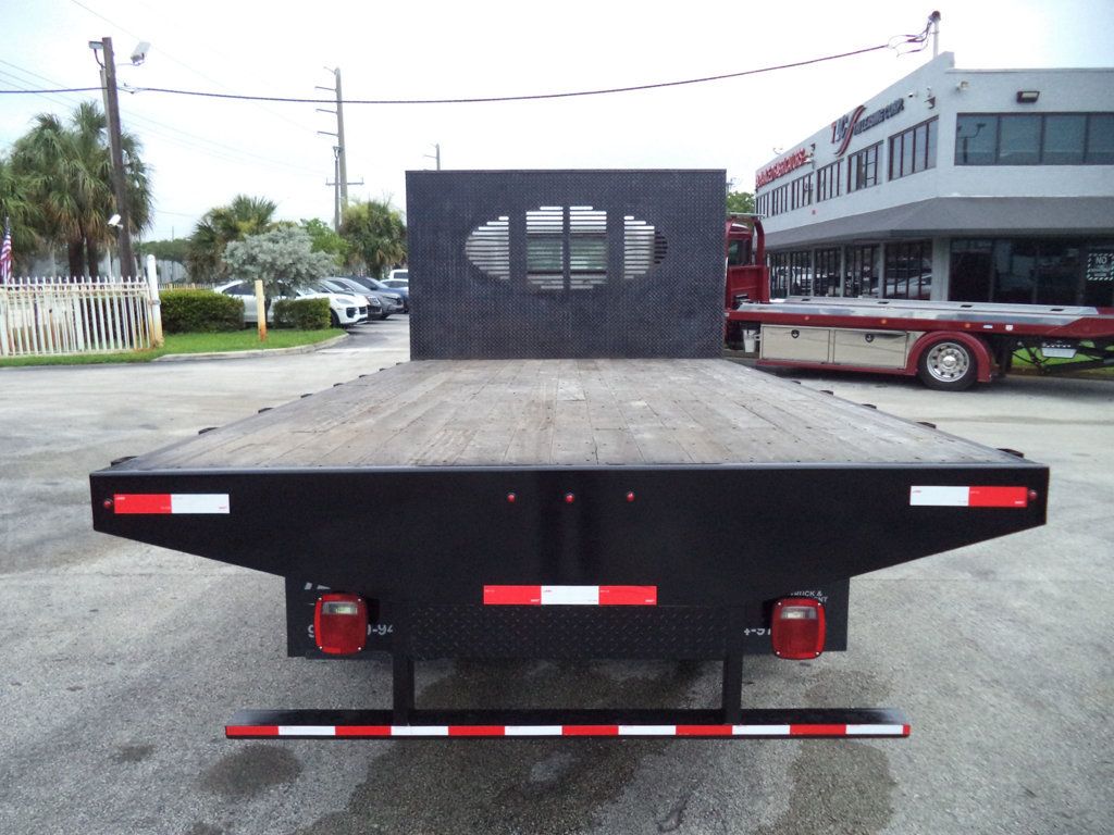 2019 Isuzu NRR w/ 16ft Flatbed Platform Truck - 23063569 - 9