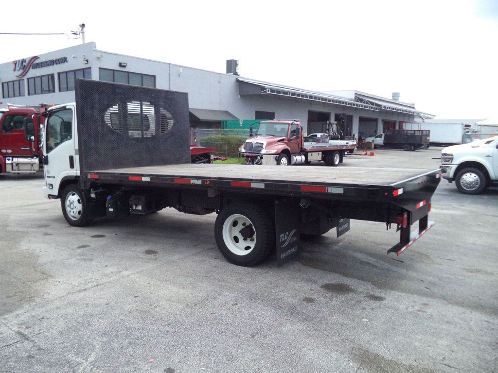 2019 Isuzu NRR w/ 16ft Flatbed Platform Truck - 23063569 - 11