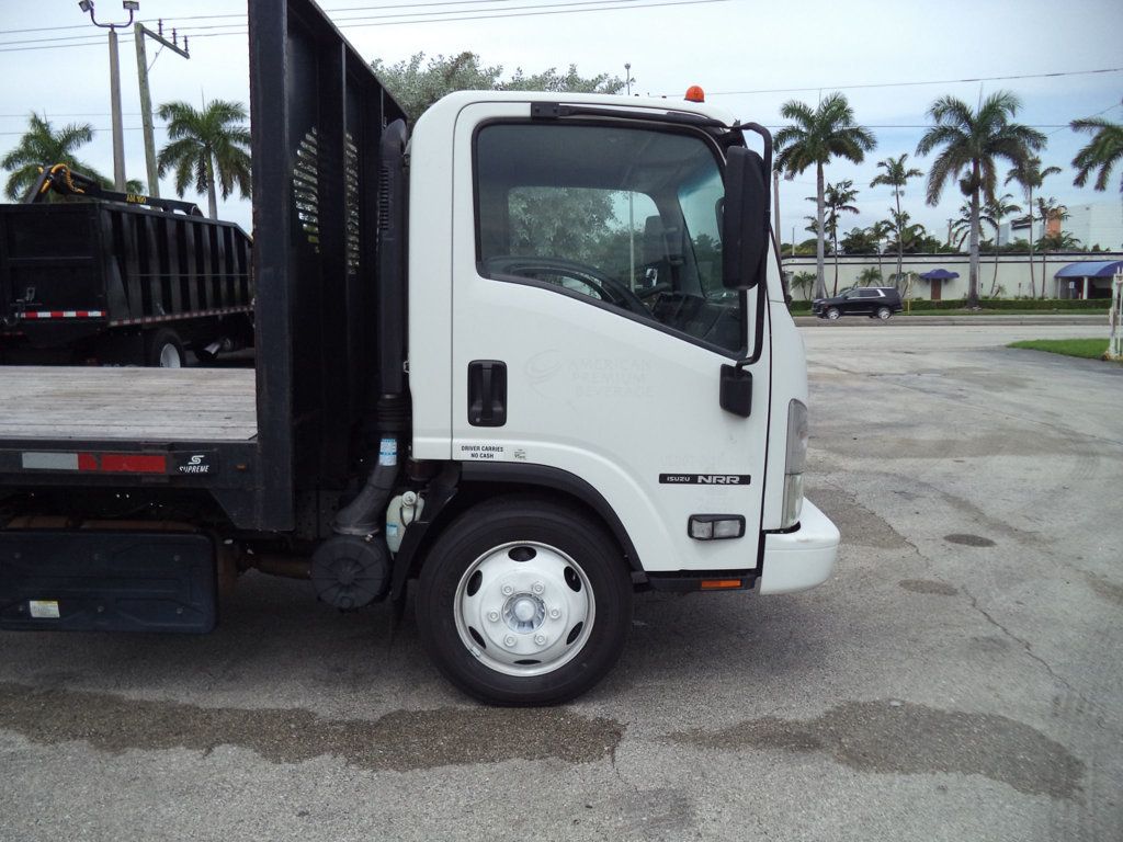 2019 Isuzu NRR w/ 16ft Flatbed Platform Truck - 23063569 - 17