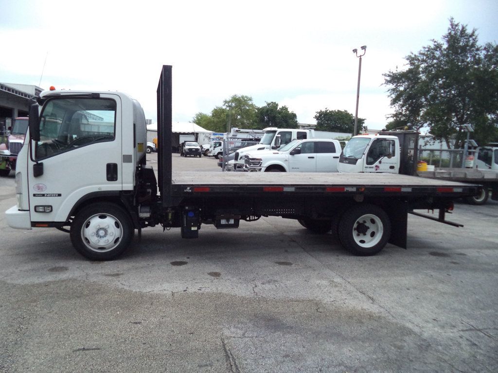 2019 Isuzu NRR w/ 16ft Flatbed Platform Truck - 23063569 - 3