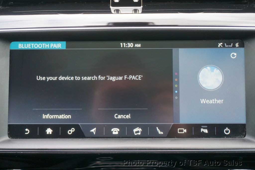 2019 Jaguar F-PACE 25t Premium AWD CARPLAY NAVI REAR CAMERA PANO ROOF HEATEDT SEATS - 22988737 - 22