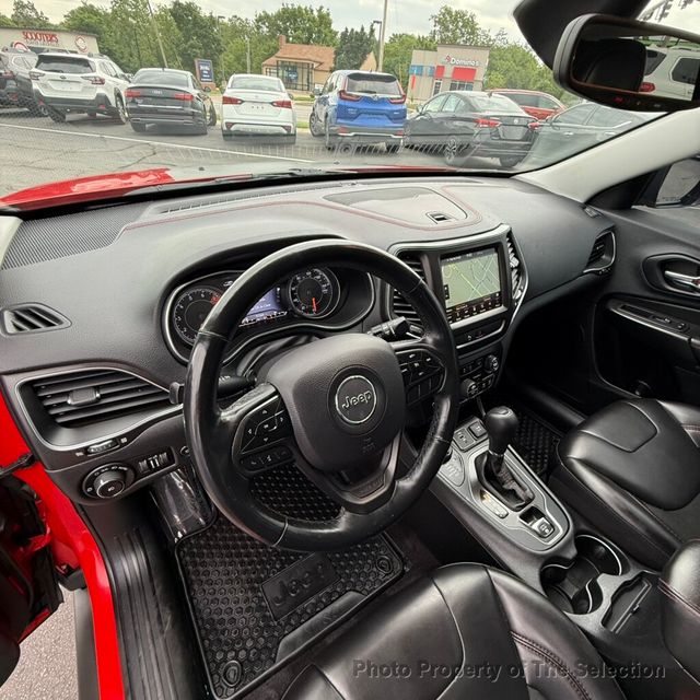 2019 Jeep Cherokee TRAILHAWK 4X4 W/COLD WEATHER GROUP, COMFORT & CONVENIENCE PKG - 22980093 - 23
