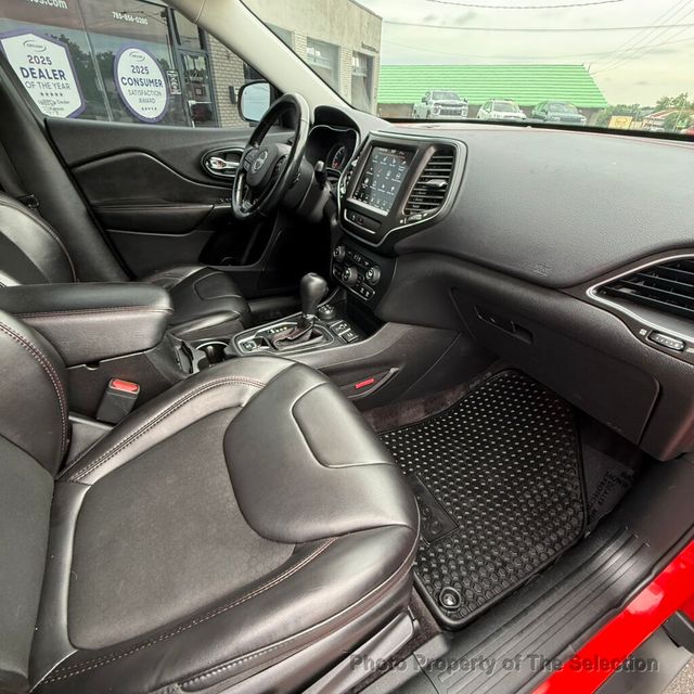 2019 Jeep Cherokee TRAILHAWK 4X4 W/COLD WEATHER GROUP, COMFORT & CONVENIENCE PKG - 22980093 - 44