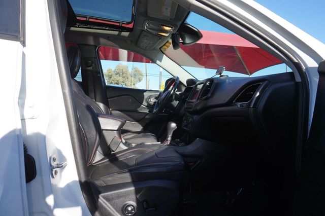 2019 Jeep Cherokee TRAILHAWK ELITE, 4X4, LIFTED, NEW ALL TERRAIN TIRES, LADDER RACK - 23081554 - 20