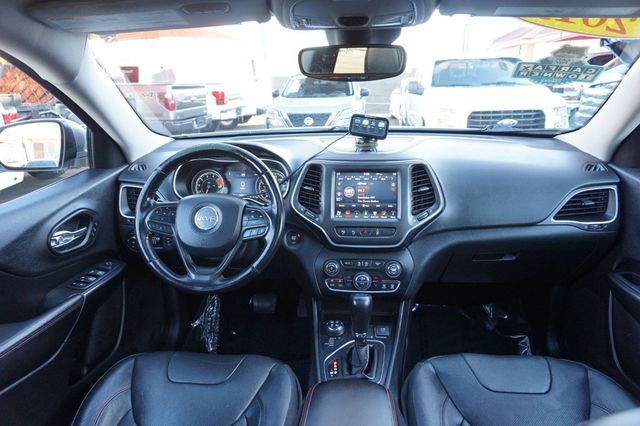 2019 Jeep Cherokee TRAILHAWK ELITE, 4X4, LIFTED, NEW ALL TERRAIN TIRES, LADDER RACK - 23081554 - 43