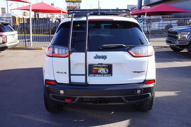2019 Jeep Cherokee TRAILHAWK ELITE, 4X4, LIFTED, NEW ALL TERRAIN TIRES, LADDER RACK - 23081554 - 6