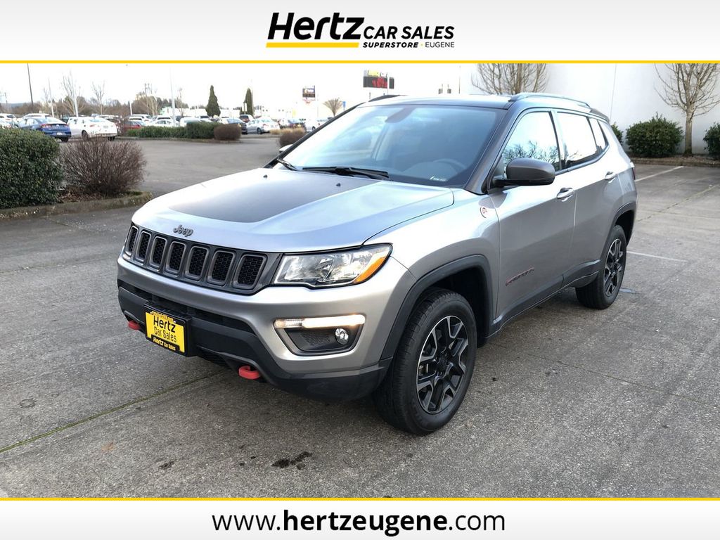 19 Used Jeep Compass Trailhawk 4x4 At Hertz Car Sales Of Eugene Or Iid