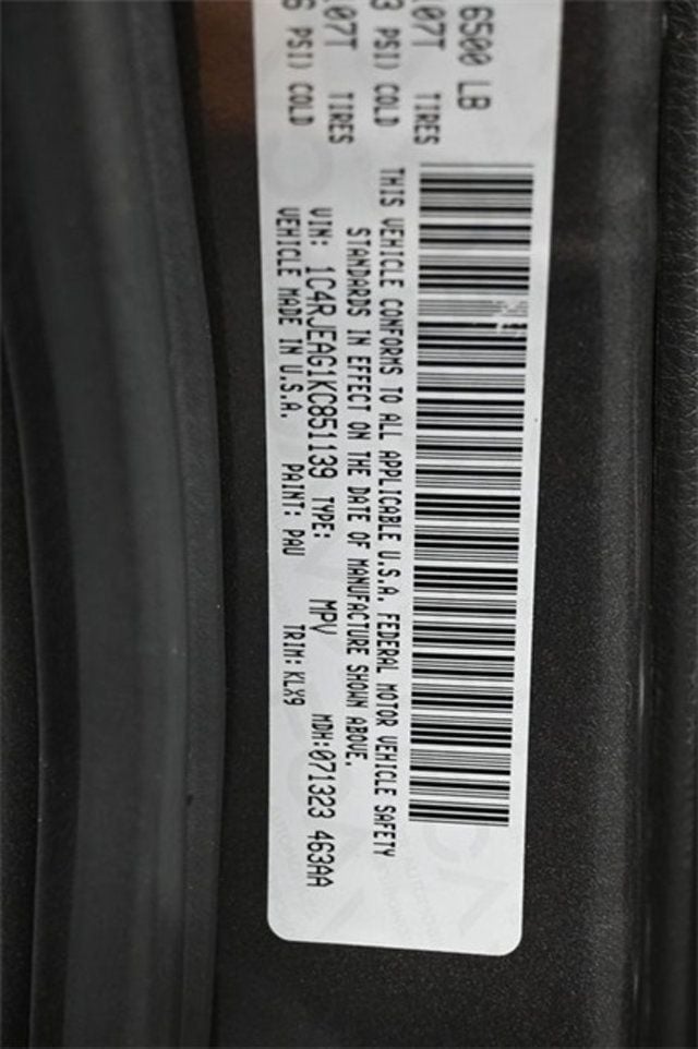 2019 Jeep Grand Cherokee Altitude 4x2 - 22921161 - 3