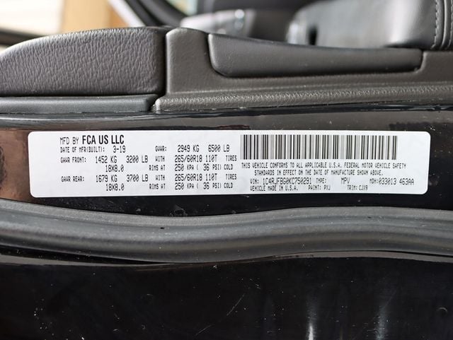 2019 Jeep Grand Cherokee Limited 4x4 - 23068341 - 33