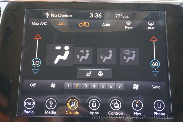 2019 Jeep Grand Cherokee Limited 4x4 CARPLAY NAVIGATION REAR CAMERA SUNROOF HEATED SEATS  - 23037138 - 19