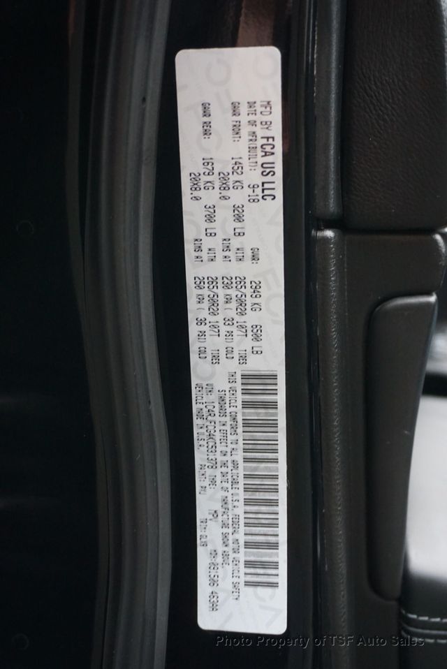 2019 Jeep Grand Cherokee Overland 4x4 NAVI CARPLAY REAR CAMERA PANO ROOF HOT&COOLED SEATS - 22994347 - 50